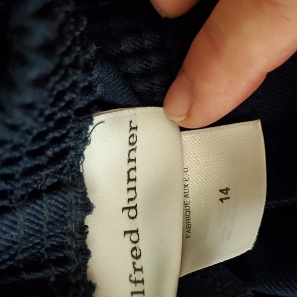 Alfred Dunner 2 piece green and blue pant and jacket set - Picture 10 of 10